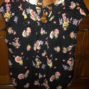 Womens XL Maurices blouse